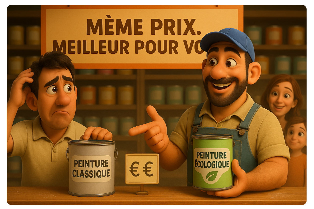 Les peintures écologiques sont-elles plus chères que les autres ?