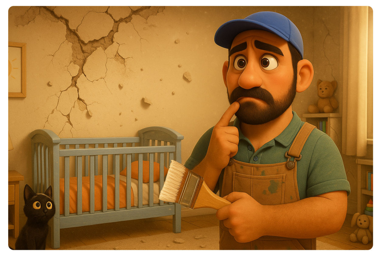 Chambre bébé - peinture écologique - BioRenovationp
