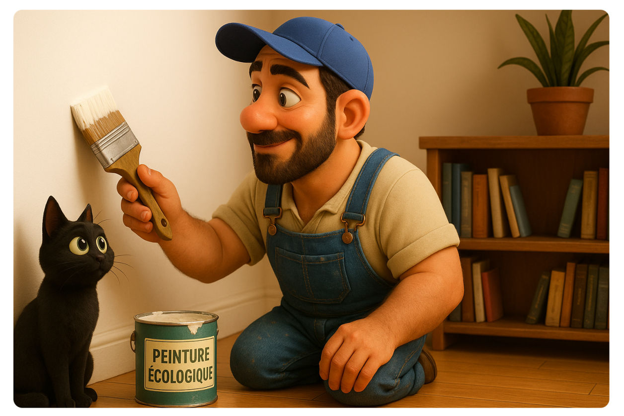 Renovation avec les peintures écologiques
