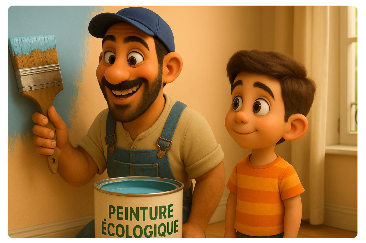 BioRenovation - Peinture pour la chambre d'enfants